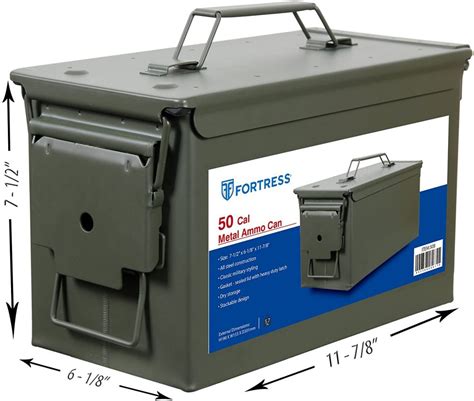 blackhawk the can metal ammo box|50 caliber ammo can size.